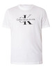Calvin Klein Jeans Disrupted Outline T-Shirt - Bright White