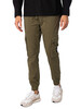 Calvin Klein Jeans Skinny Washed Cargo Trousers - Dusty Olive