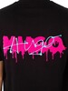 HUGO Dindion Graphic T-Shirt - Black