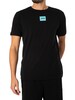 HUGO Diragolino212 Logo T-Shirt - Black/Blue