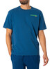 Lacoste Brand Chest Logo T-Shirt - Dark Blue