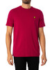 Lyle & Scott Plain T-Shirt - Rich Burgundy