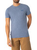 Superdry Essential Logo EMB T-Shirt - Bay Blue Marl