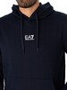 EA7 Jersey Pullover Hoodie - Armani Blue
