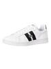 Lacoste Carnaby Pro Cgr 124 1 Sma Leather Trainers - White/Black