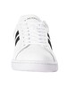 Lacoste Carnaby Pro Cgr 124 1 Sma Leather Trainers - White/Black