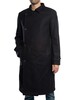 Ted Baker Radford Wool Wrap Funnel Coat - Black