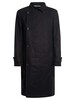 Ted Baker Radford Wool Wrap Funnel Coat - Black