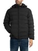 Solid Milas Puffer Jacket - Black