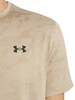 Under Armour Tech Vent Jacquard T-Shirt - City Khaki/Black