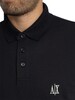 Armani Exchange Embroidered Logo Polo Shirt - Deep Navy