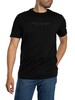 Armani Exchange Logo Graphic T-Shirt - Black