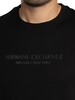 Armani Exchange Logo Graphic T-Shirt - Black