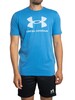 Under Armour Sport Style Logo Loose T-Shirt - Blue Atlantis/Blue Calm