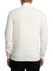 GANT Superfine Lambswool Half Zip Knit - Cream