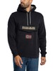 Napapijri Burgee Pullover Hoodie - Black Beauty