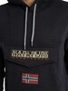 Napapijri Burgee Pullover Hoodie - Black Beauty