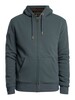 Superdry Borg Lined Zip Hoodie - Dark Graphic Grey
