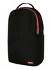 Sprayground 20L Printed Zipper Shark Backpack - Black