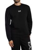 EA7 Felpa Core Sweatshirt - Black
