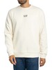 EA7 Felpa Core Sweatshirt - Vanilla Ice