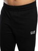 EA7 Pantaloni Logo Joggers - Black/White