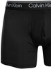 Calvin Klein 5 Pack Microfiber Stretch Boxer Briefs - Black