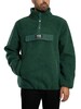 Deus Ex Machina Discovery Sherpa Fleece Jacket - Hunter Green