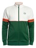 Sergio Tacchini Orion Track Jacket - Gardenia/Eden/Tangerine Tango