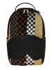 Sprayground 20L Anniversary Shark Dlxs Backpack - Grey/Gold/Brown