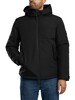 Tommy Hilfiger Tech Hooded Short Jacket - Black