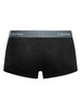 Calvin Klein 3 Pack Icon Low Rise Trunks - Black ( Royalty/Black/Casual)
