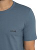 HUGO 3 Pack Lounge T-Shirts - White/Blue/Navy